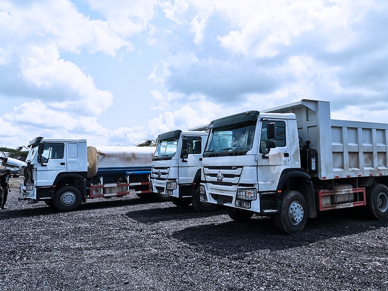 Les produits de SINOTRUK ont participé à la construction d'infrastructures locales, gagnant la reconnaissance en fonction de leurs excellentes performances.