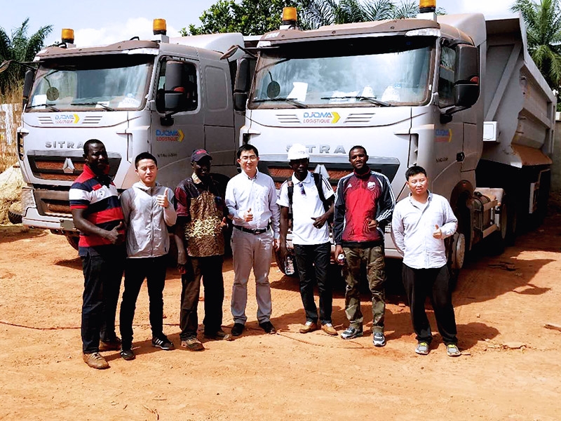 Équipe de service de SINOTRUK