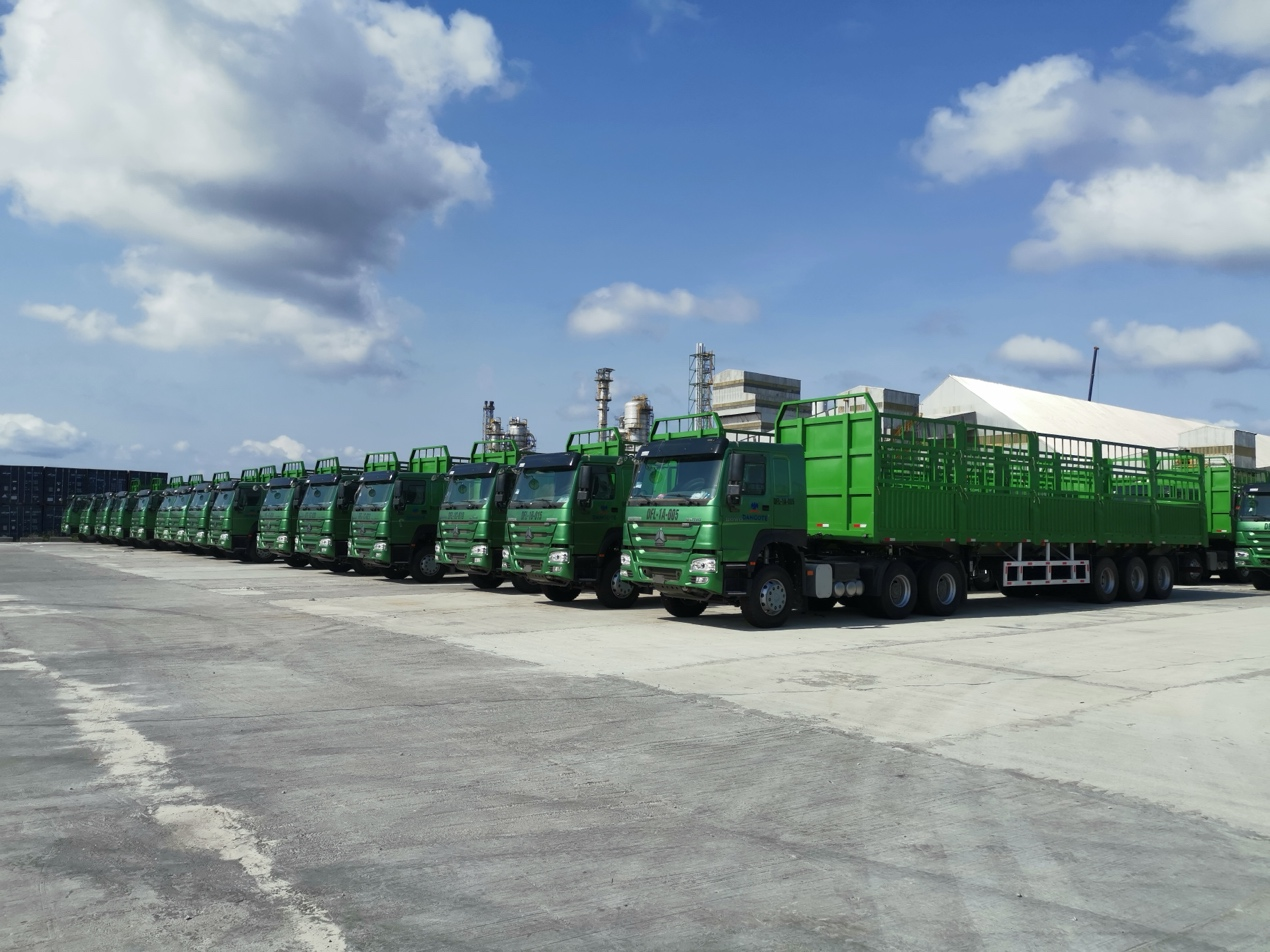 Dangote Fertilizer Plant new vehicle launch photo