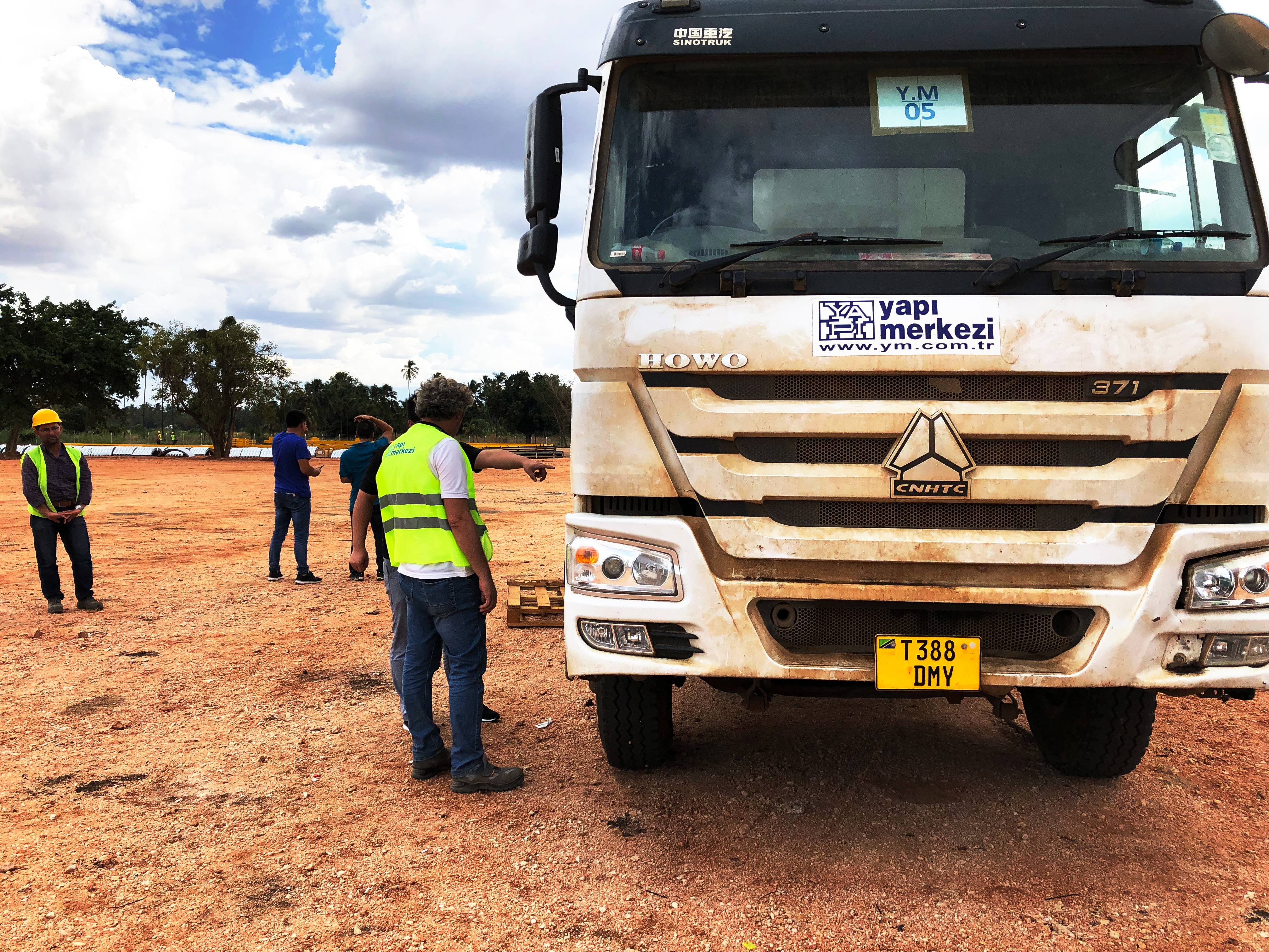 On-site vehicle training --CHINA TIANCHENG CO LTD